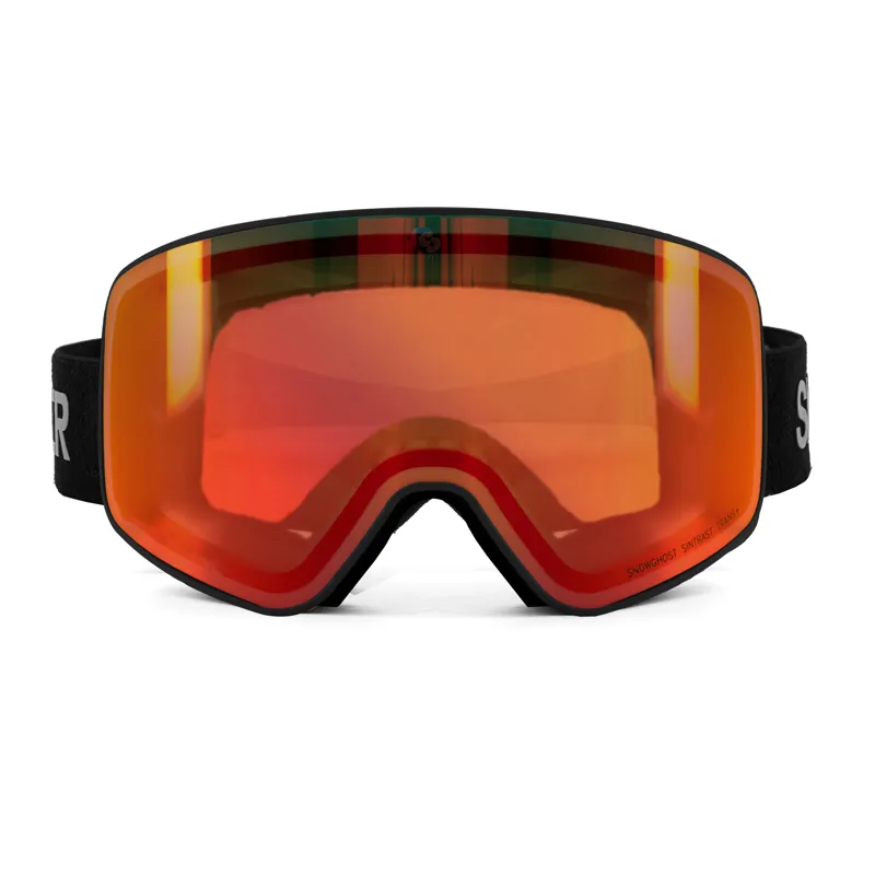2025 Sinner Snowghost ski googles black/photochromic red lens-1